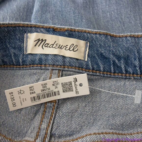 NEW Madewell The Perfect Vintage Jean in Belbury Wash,26 - Picture 15 of 16
